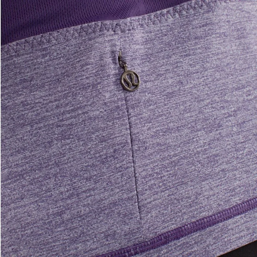 Lululemon sz 8 - Chataranga Tank in Concord Grape (Purple) - Luxtreme Cross Back